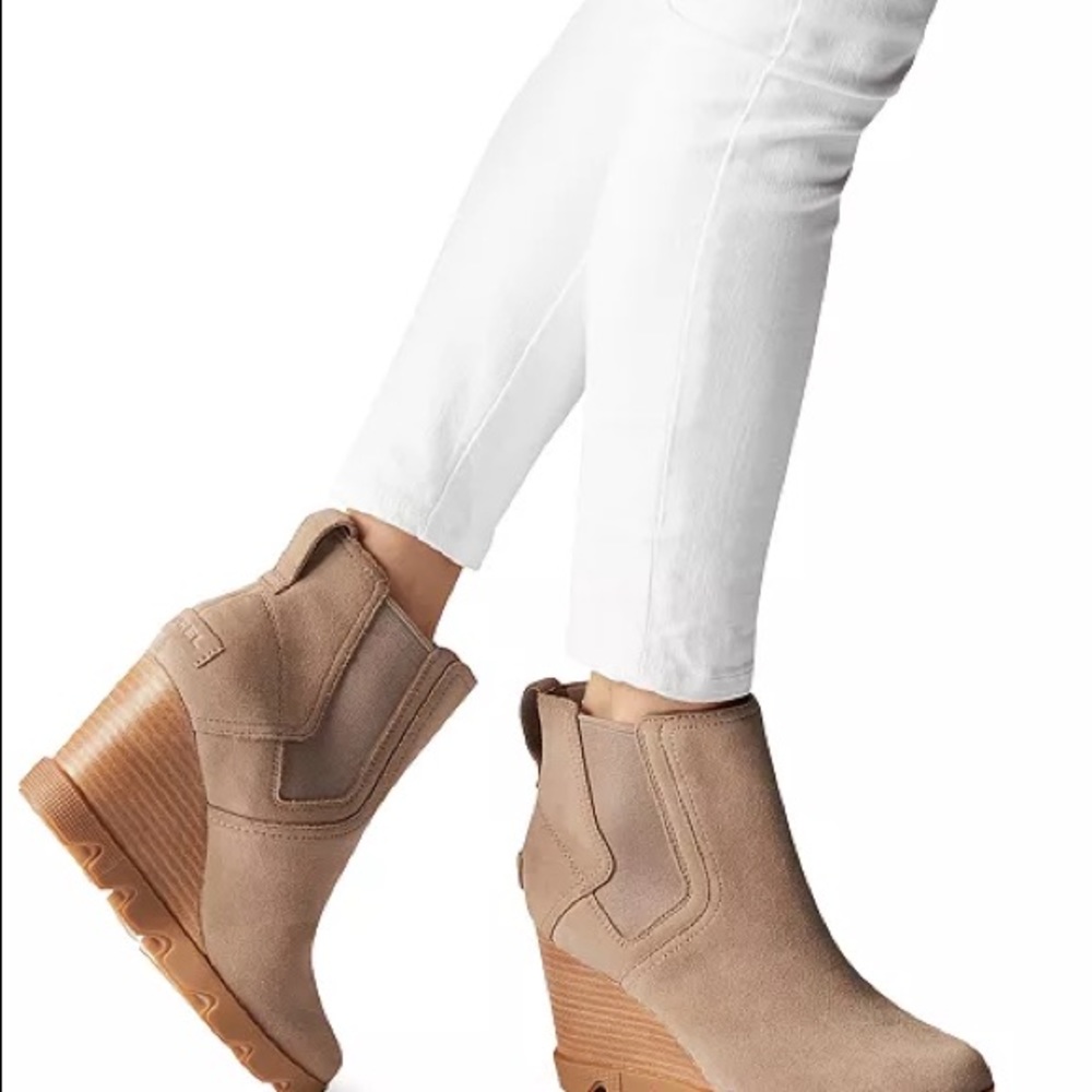 Sorel Joan Uptown Wedge Booties